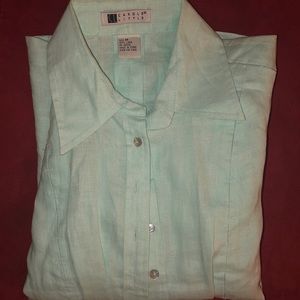 100% Carol Little Linen shirt